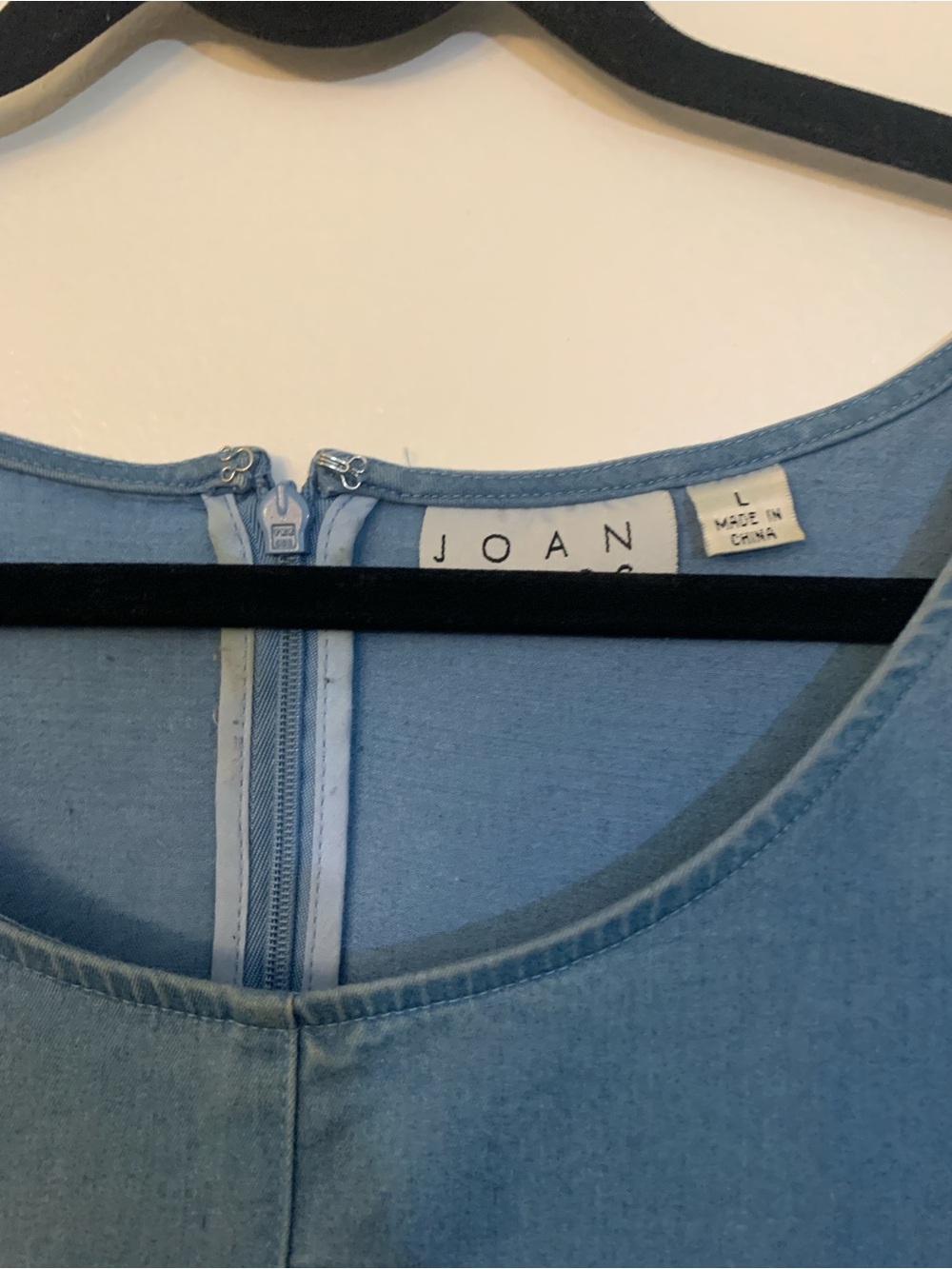 Joan Rivers denim dress